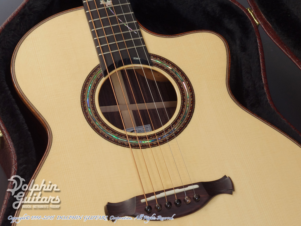 JACK SPIRA GUITARS JS-A1C Grape Vine|ドルフィンギターズ