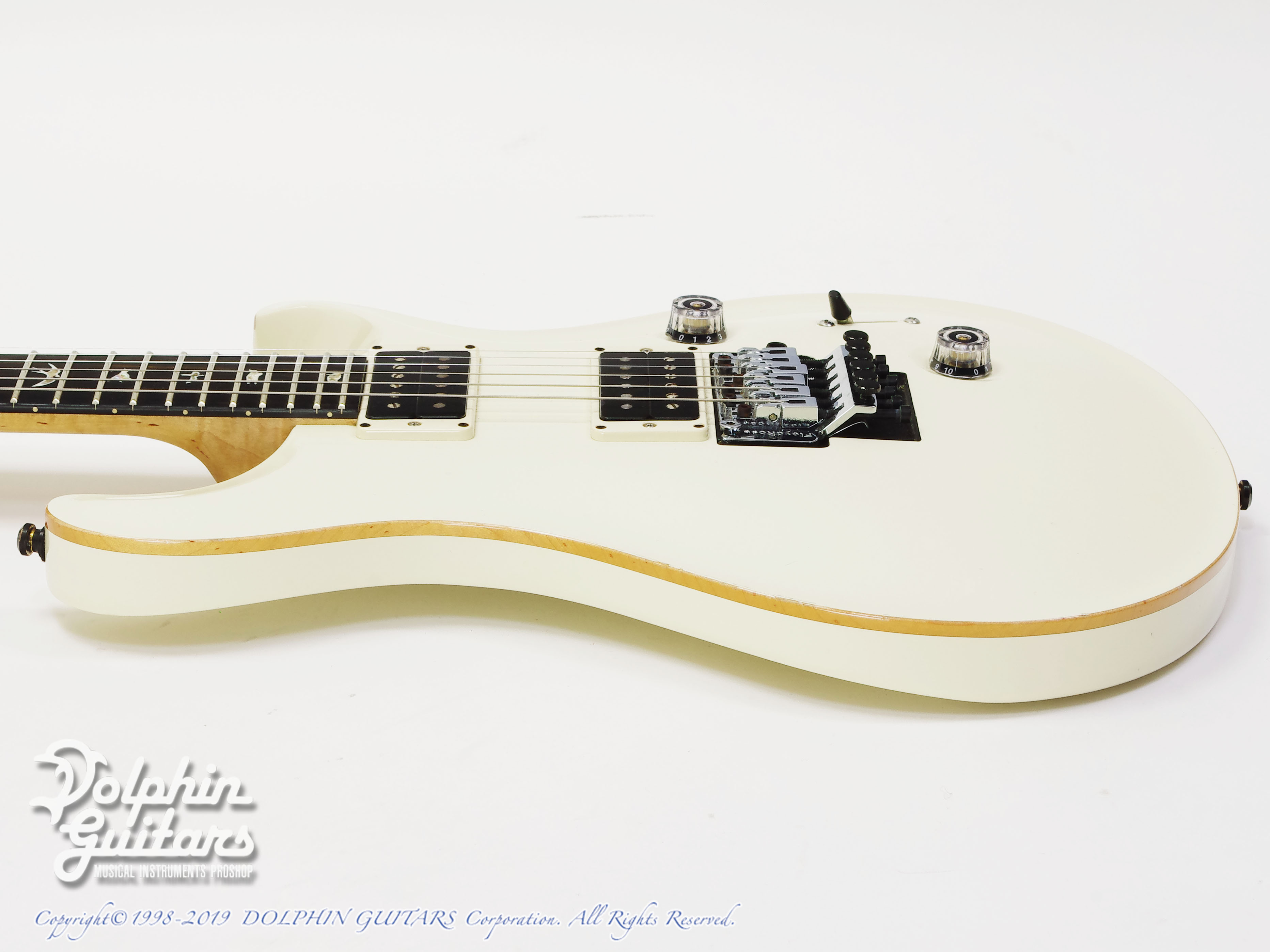 PAUL REED SMITH Custom 24 Floyd Rose (Antique White)|ドルフィン