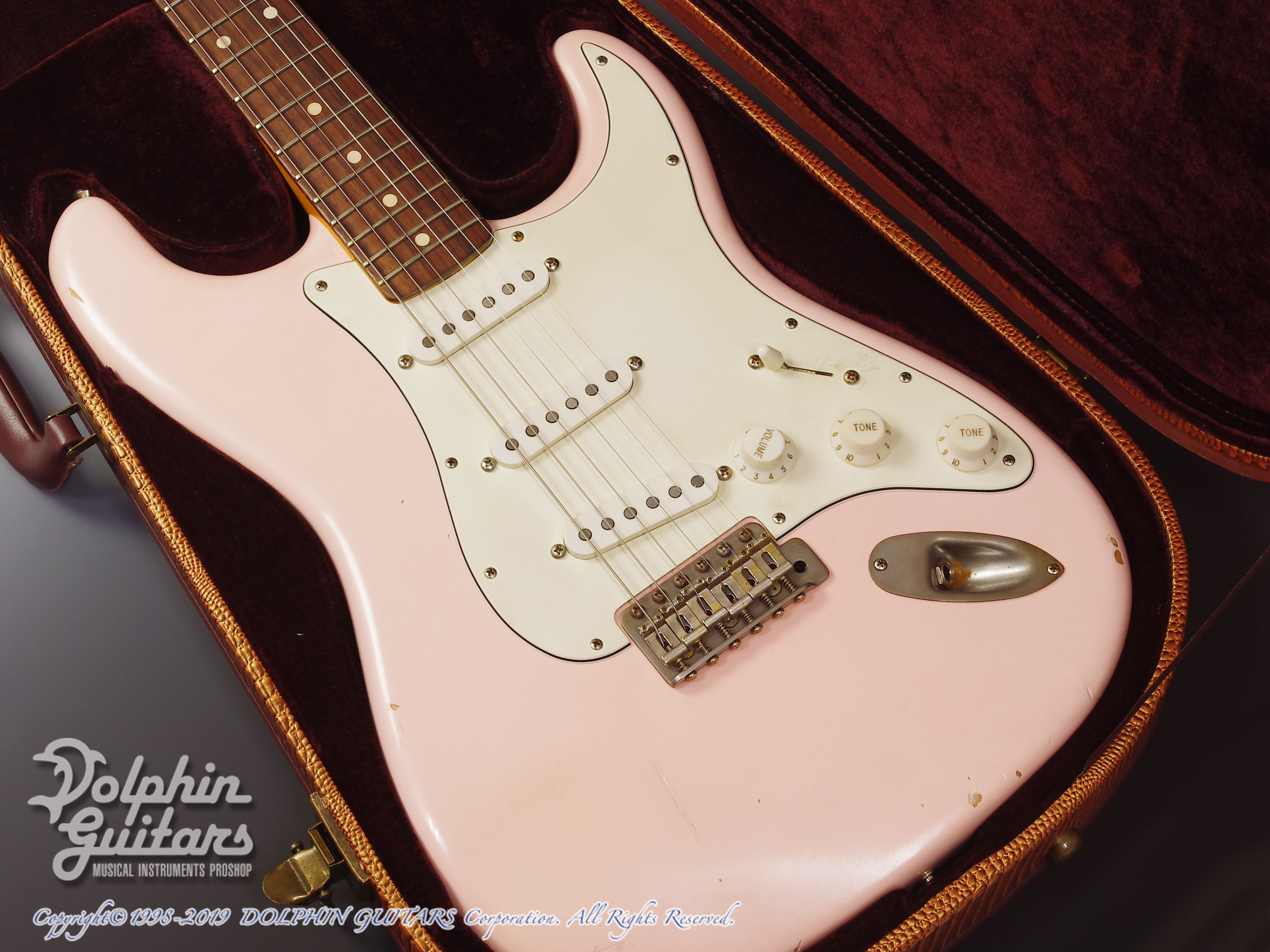 NASH GUITARS S-63 (Shell Pink)|ドルフィンギターズ