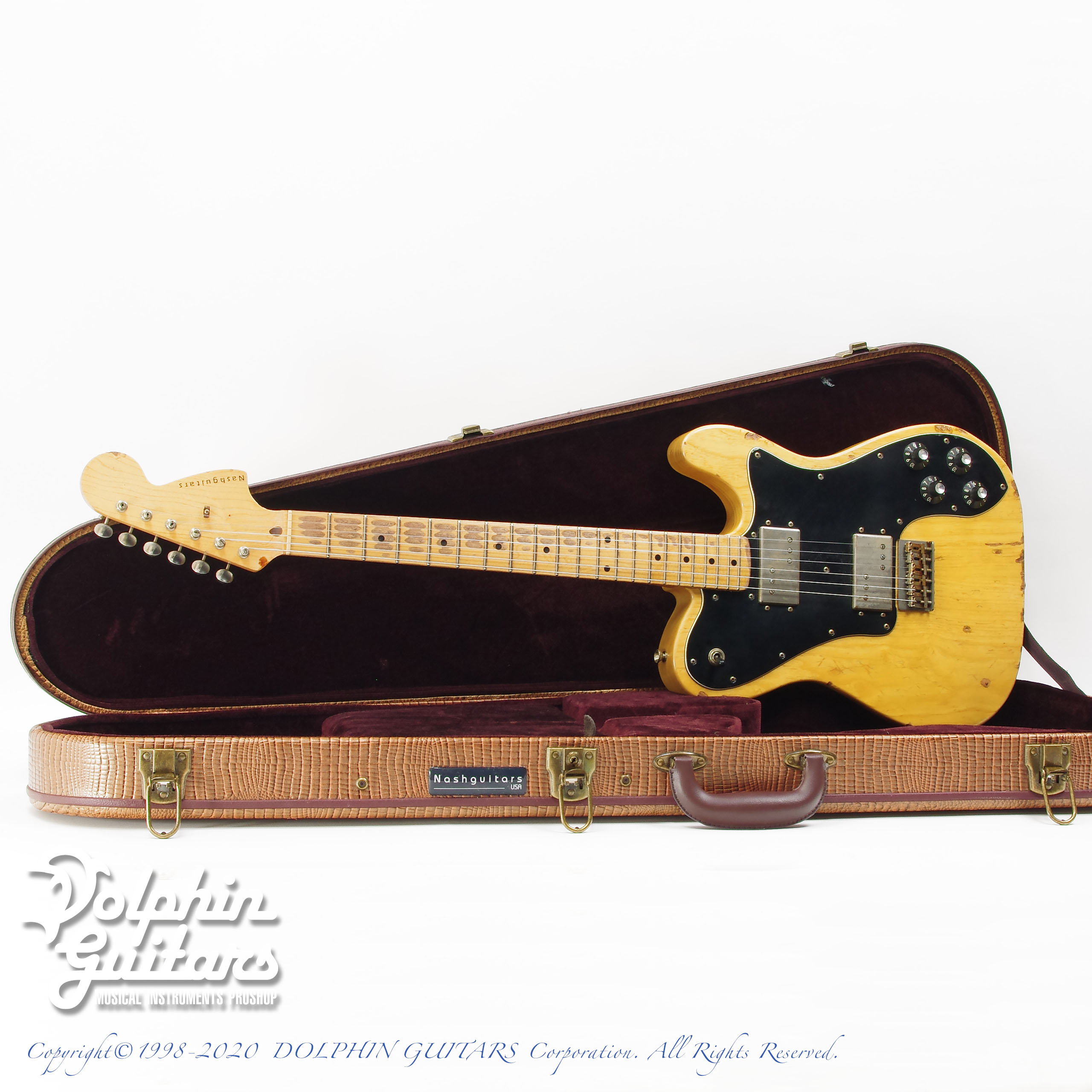 NASH GUITARS T-72 DLX (Natural)|ドルフィンギターズ