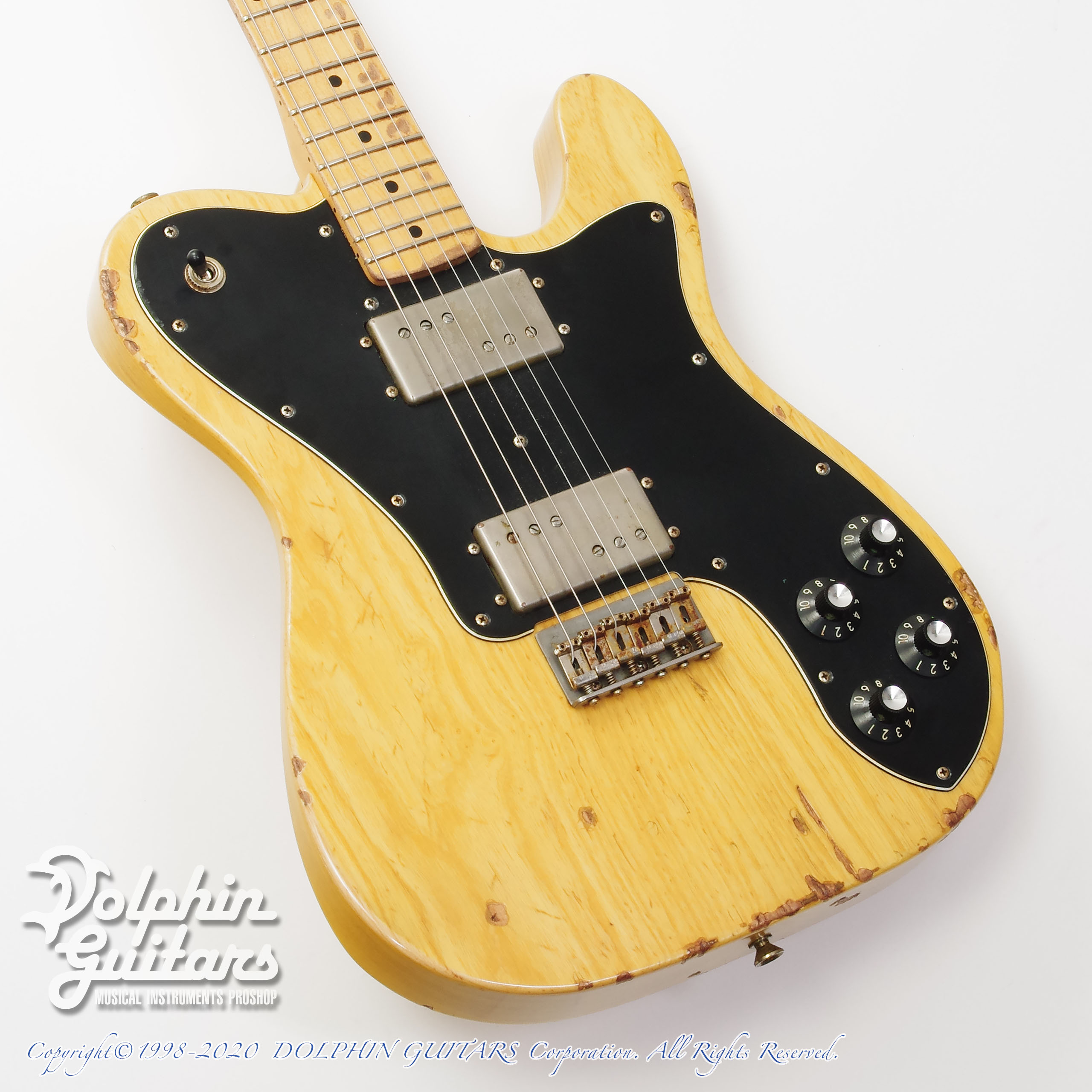 NASH GUITARS T-72 DLX (Natural)|ドルフィンギターズ