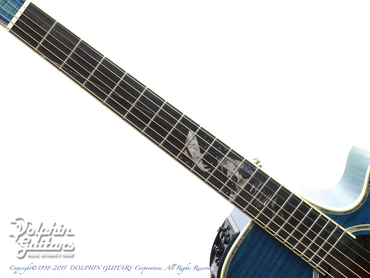 TAKAMINE LTD2016 DECOY (Green Blue Burst)|ドルフィンギターズ