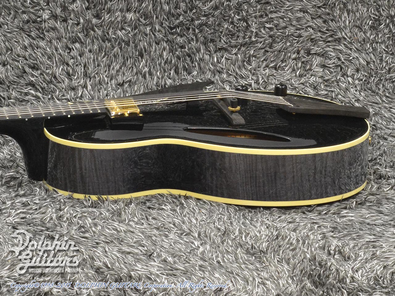 ドルフィンラム SAITO GUITARS M35SMM (Trans Black)|ドルフィンギターズ