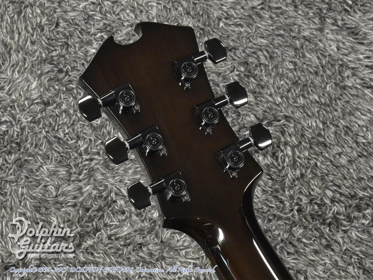 SAITO エレキギター ブラック SAITO GUITARS M35S (Trans Black)|ドルフィンギターズ