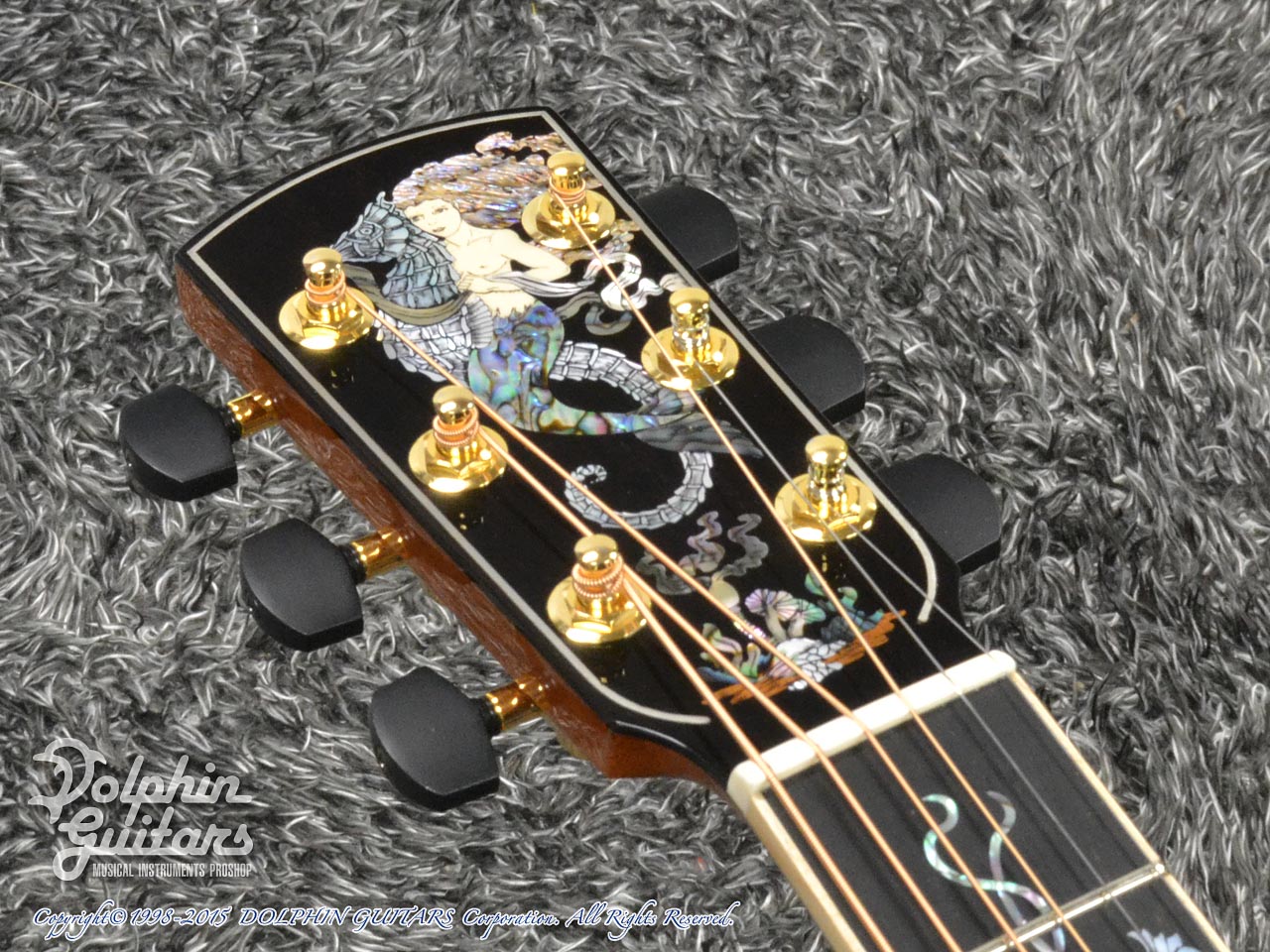 LARRIVEE Custom Shop LV-10 Torch & Mermaid (Madagascar Rosewood