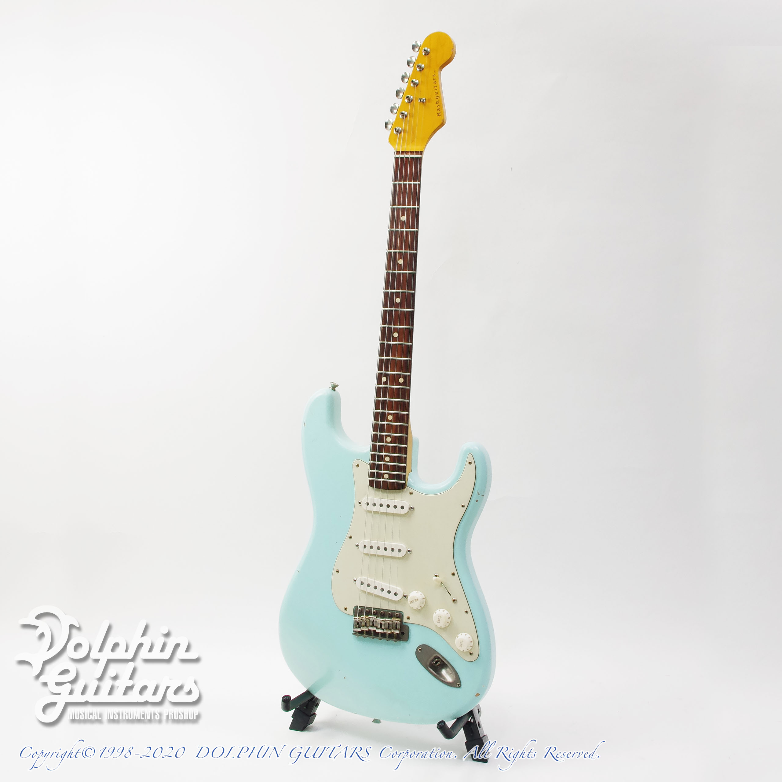 NASH GUITARS S-63 Sonic Blue|ドルフィンギターズ