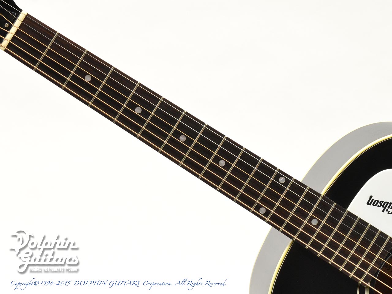 Gibson Custom Shop J-45 ADJ Ebony |ドルフィンギターズ