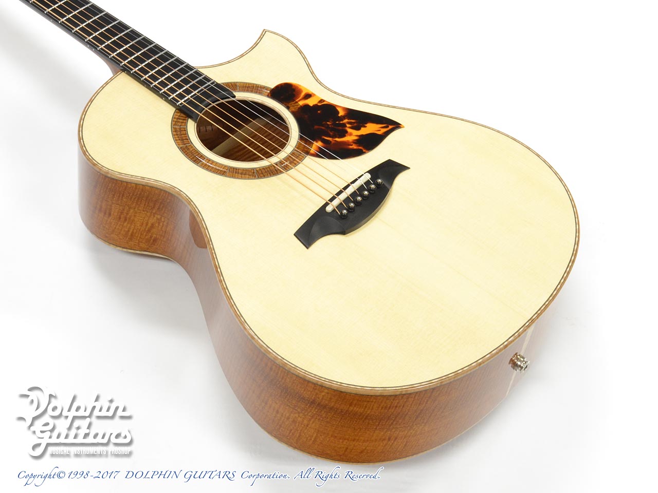 SJ Cutaway (Flame Honduras Mahogany)
