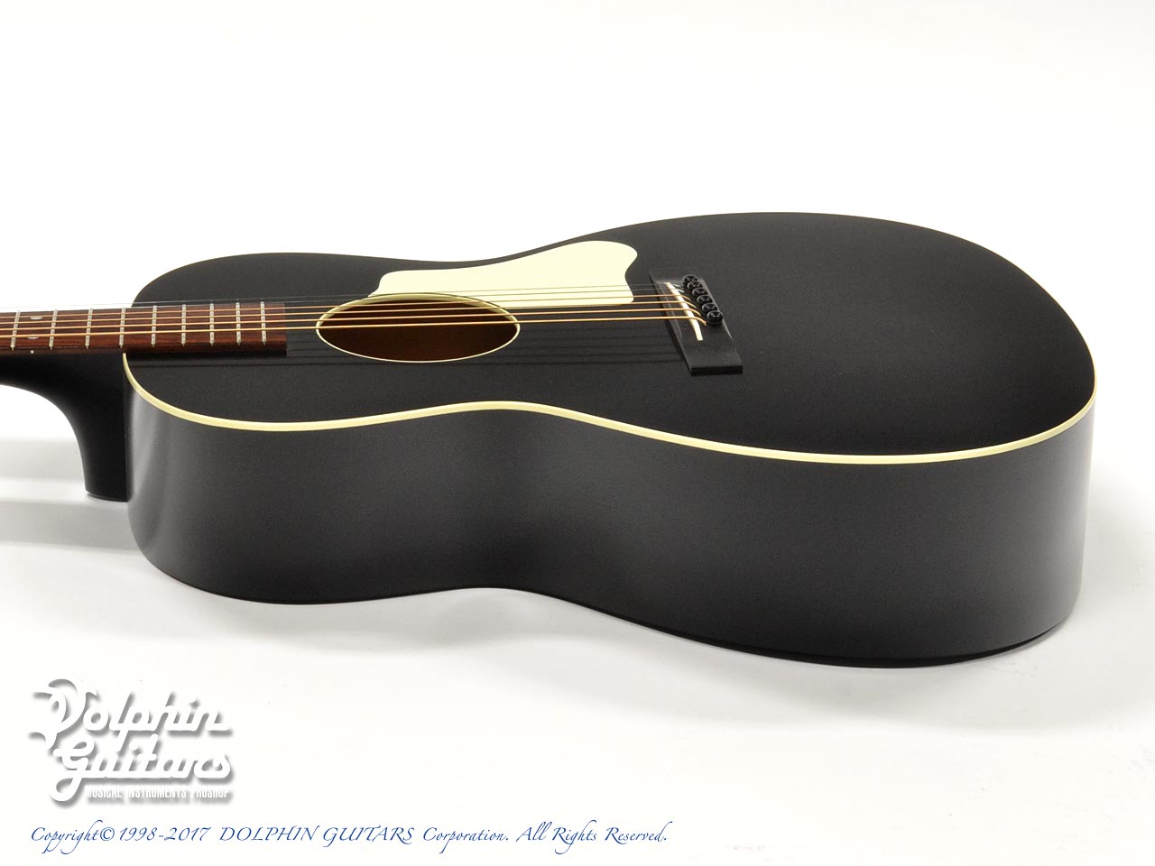 WATERLOO (by Collings) WL-14L Jet Black (Ladder-Bracing & T-Bar
