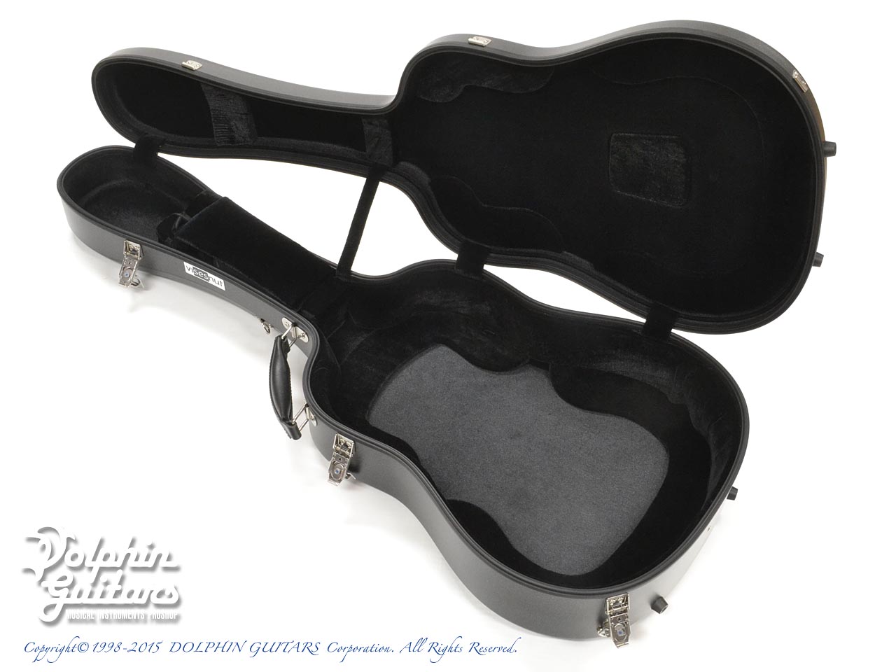 Visesnut Guitar Case Premium / D用 (Black Pearl)|ドルフィンギターズ